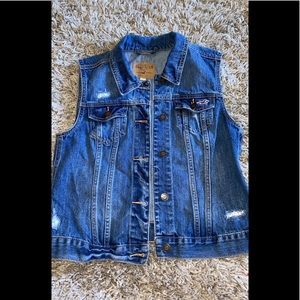Hollister denim vest